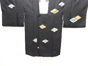 菱に橘模様道行コート